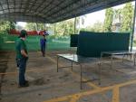 เตรียมสถานที่เพื่อเตรียมการทำหมันสัตว์ ประจำปี 2565