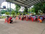 ประชุมผู้ประกอบการที่ขายของบริเวณตลาดสดเทศบาลตำบลท่าปลา