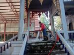้ล้างทำความสะอาดเมรุวัดท่าปลา