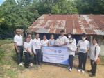 สภาเด็กและเยาวชน  ฯ ร่วมกับผู้นำชุมชน  เทศบาลตำบลท่าปลา  มอบ