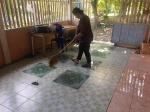 เตรียมสถานที่รอรับผู้ที่เดินทางมาจากจังหวัดเสี่ยงสูง1ราย  (จ